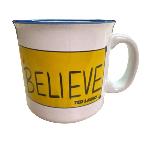 Ted Lasso Believe 20 Oz Ceramic Mug - Picture 1 of 4